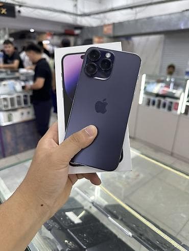 14 pro max: IPhone 14 Pro Max, Б/у, 256 ГБ, Deep Purple, Коробка, 84 % — 1
