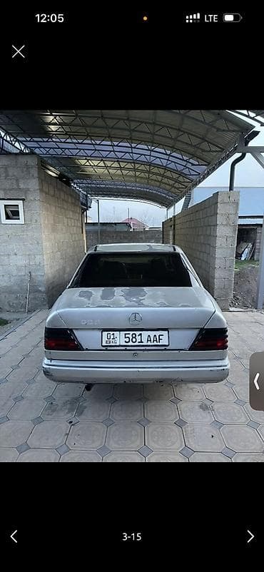 mers e124: Mercedes-Benz W124: 1992 г., 2.5 л, Механика, Дизель, Седан — 2