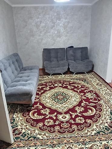 бишкек аренда квартиры на месяц: 2 комнаты, С мебелью полностью — 2