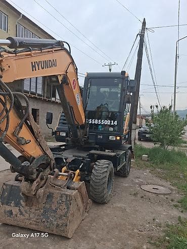 hd 72: Экскаватор, Hyundai, Колесный — 3