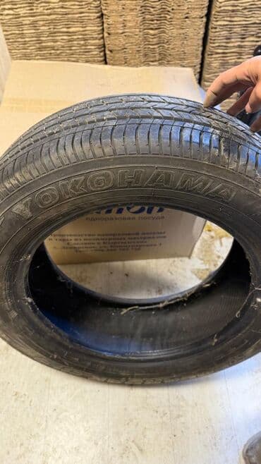 Шины 225 / 60 / R 18, Лето, Б/у, 1 шт, Внедорожные (АТ/МТ), Япония, Yokohama