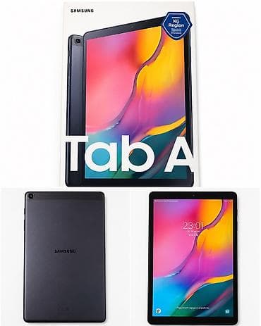 Планшет, Samsung, память 32 ГБ, 10" - 11", 4G (LTE), Б/у, Классический цвет - Серый