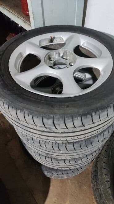 диск на макси: Колеса в сборе R 17, Лето, Б/у, Комплект, Легковые, Литые, отверстий - 5 — 1