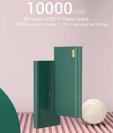 универсальные мобильные батареи для планшетов skymaxx: Зарядка Xiaomi zmi wpb01 wireless - power bank 10000 мач — 3
