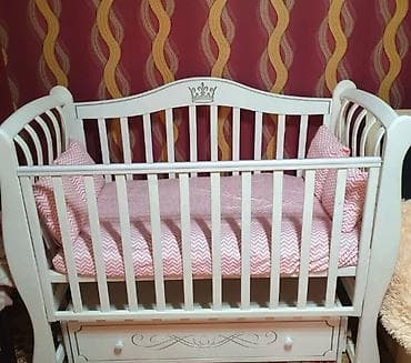 Үй жана бакча: Балдар үчүн трансформер керебет, Башка түрү, түсү - Ак — 1