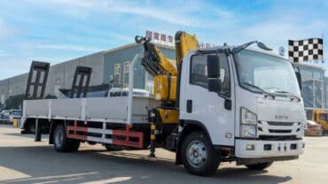 купить грузовой автомобиль с манипулятором бу: Манипулятор, Isuzu, 2024 г., от 4 т — 1