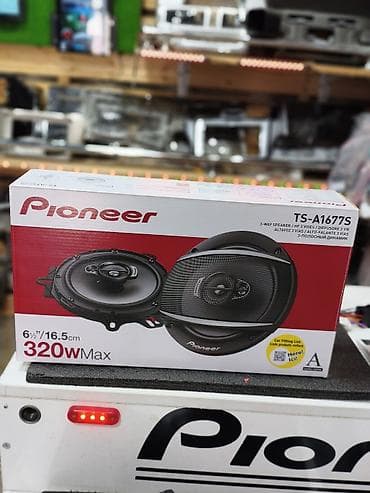 Pioneer TS-A1677S — коаксиальные автомобильные динамики серии A