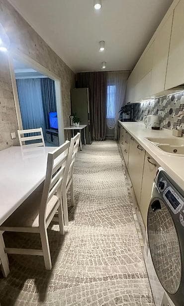 3 бөлмө, 125 м², 5-мкр Элитка, 3 кабат, Евро оңдоо