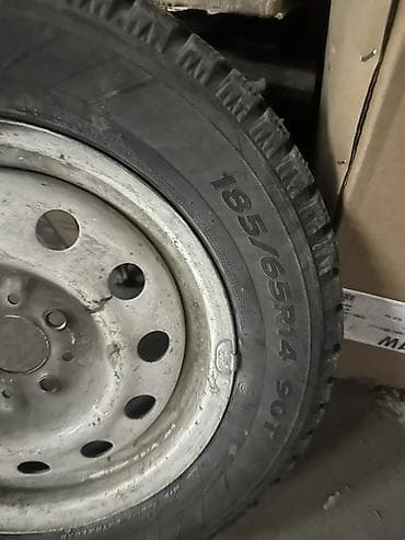 wl t: Колеса в сборе 185 / 65 / R 14, Зимняя шипованная, 1 шт, Легковые, Железные — 3