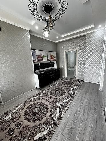 ошский рынок пол дом: 2 комнаты, 85 м², Элитка, 11 этаж, Евроремонт — 4