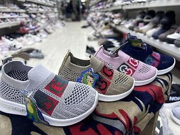 женские кроссы: Детские кроссовки-слипоны Comfort ОПТОМ 5 шт - Легкие и гибкие, на — 2