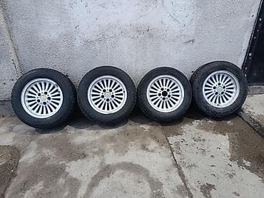 Колеса в сборе 215 / 65 / R 16, Зима, Б/у, Комплект, Легковые, Литые, отверстий - 5