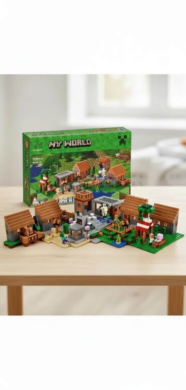 коляска детская новая: Конструктор My World (по мотивам Minecraft) — большой набор для сборки — 1