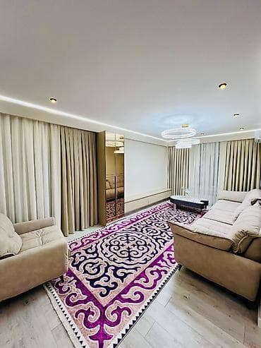 pro group: 3 комнаты, 105 м², Асанбай мкр Элитка, 10 этаж, Евроремонт — 7