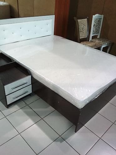 metta samurai: Кровати 24000 Металлический каркас С матрасом Качество Кроватьбишкек — 7