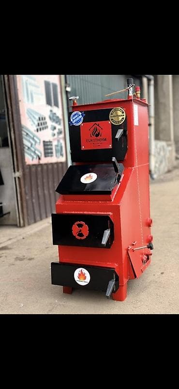 Твердотопливный котёл Для дома, Тип управления: Механический — 1