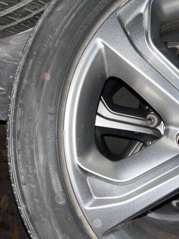 диски на нексии: Колеса в сборе 215 / 55 / R 17, Всесезонная, Б/у, Комплект, Легковые, Литые, отверстий - 5 — 6