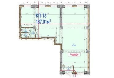 под бизнес дом: Сдаю Офис, 187 м², В жилом комплексе, С отдельным входом — 12