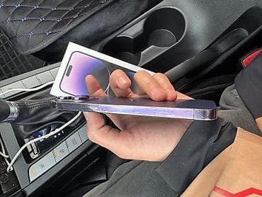 ipod classic: IPhone 14 Pro Max, Б/у, 256 ГБ, Deep Purple, Коробка, 84 % — 4