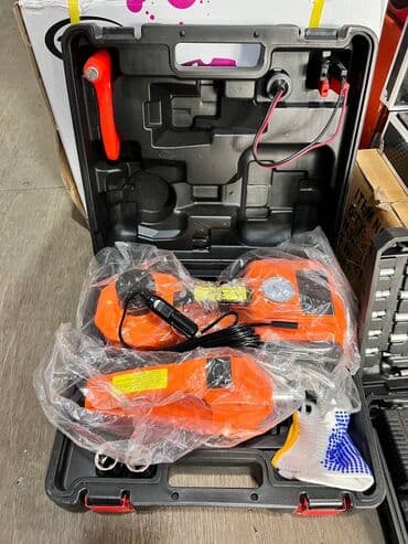 домкрат купить бу: Электрический домкрат 3 в 1 домкрат + насос + гайкаверт 🚚🏎️🚐 Все эти — 1