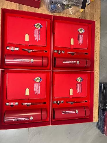 канцелярский набор руководителя: Подарочный набор с вашим логотипом и названиями Состав набора: - — 3