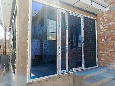 пласмасса: Металлопластиковое окно на заказ, Тип окна: Витражные, Панорамные, Стандартные, Бесплатная установка, В рассрочку — 2