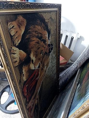 Зеркала: Картина с пейзажем 160 на 110 см, цена 7500 сом. размер картины с — 4