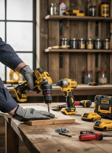 Набор аккумуляторного инструмента DeWALT 18V Состав: -