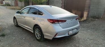 автомаш: Аренда: Хюндай Соната Нюрайс 2020 г/в, серебристого цвета; Депозит — 1