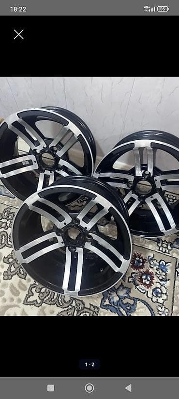 диска 16 на аккорд: Литые Диски R 13 Комплект, отверстий - 4, Б/у — 1