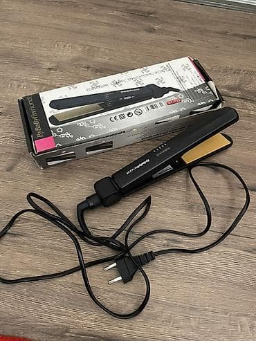 babyliss pro: Утюжок для волос Babyliss, Стандартный, Керамико-турмалиновое, 190 - 210 °С — 3