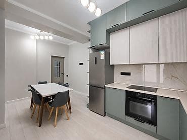 Недвижимость: 1 комната, 46 м², Элитка, ул. Алматинка / Чуй Элитка, 4 этаж, Дизайнерский ремонт — 8