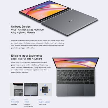 процесоры: Ультрабук, 12 ГБ ОЗУ, 13.5 ", Новый, Для работы, учебы, память SSD — 15