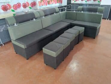 типовые размеры кухонной мебели: Уголок кухонный 2.50х1.50. Стол 190х90 5 пуфик — 9