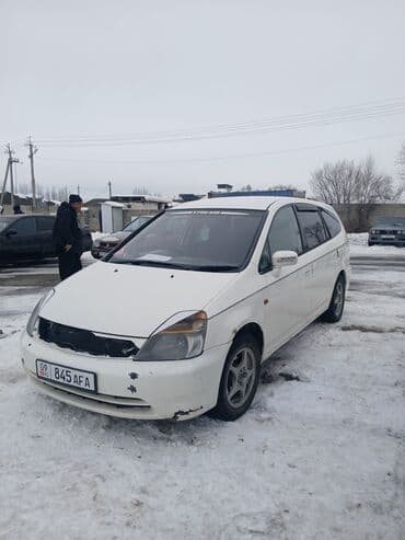 купить фуру с прицепом бу: Honda Stream: 2002 г., 1.7 л, Автомат, Бензин, Минивэн — 6