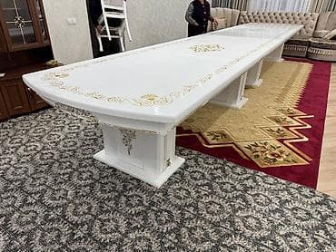 Стол для зала, Не раскладной, Прямоугольный