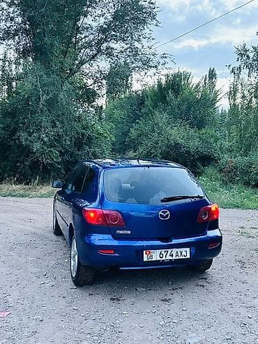 электр авто: Mazda 3: 2003 г., 1.6 л, Кол менен иштөөчү, Бензин, Хетчбек — 3