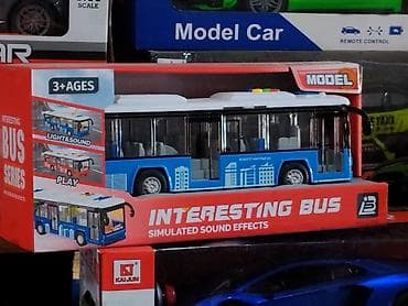 Игрушечный автобус «Interesting Bus» в коробке. - Серия: Interesting lalafo.kg да Игрушечный автобус «Interesting Bus» в коробке. - Серия: Interesting