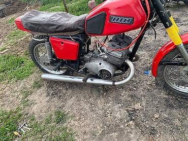 два колеса: Классический мотоцикл Иж, 350 куб. см, Бензин, Взрослый, Б/у — 3