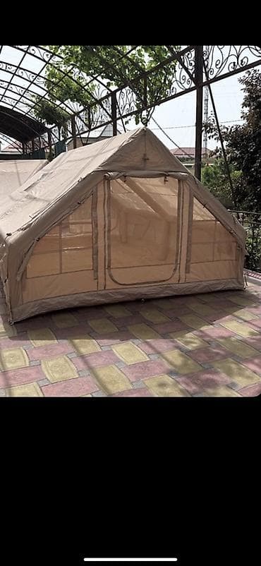 Палатки: Сдаю палатку имеются,матраспечка стол стулья посуда — 1