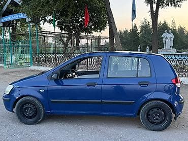Унаа сатуу: Hyundai Getz: 2003 г., 1.3 л, Кол менен иштөөчү, Бензин, Хетчбек — 8