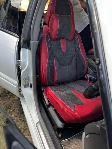 домкрат для машины цена: Чехлы Экокожа, цвет - Красный, Subaru, Новый, Самовывоз — 3