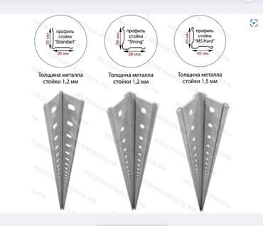 стеллажи для склада: Стеллаж MS STRONG 2550х1500х400 (6 полок) Предназначен для хранения — 4