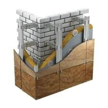 Фасадная система под керамогранит - комплекс элементов