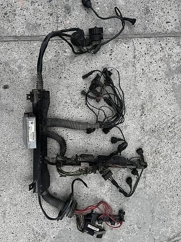 свечной провод: Жгут проводки двигателя + блок управления Siemens MS40.0 для BMW — 1