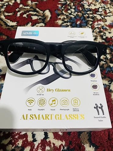 Xbox One: AI SMART GLASSES AIMB-G1 — умные очки с камерой и аудио Стильные и — 4