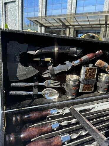 для шашлык: Шашлычный набор,набор для шашлыка,подарок для мужчин,мужские — 2