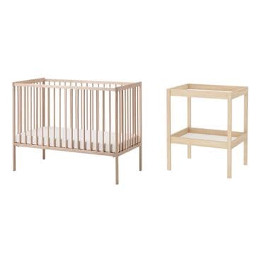 детская кроватка ikea: Детская кроватка (без матраса) + пеленальный стол фирма ИКЕА ⠀ — 1