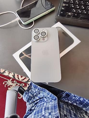 cmf buds pro 2 бишкек: IPhone 16 Pro, Колдонулган, 512 ГБ, Natural Titanium, Куту, 90 % — 4
