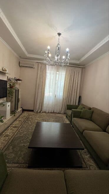 квартиры в золотом квадрате бишкек: 3 комнаты, 73 м², Сталинка, 2 этаж, Косметический ремонт — 2